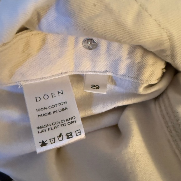 Doen Myrtle Overalls in Oatmilk - Picture 8 of 9